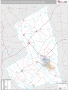 College Station-Bryan Metro Area Digital Map Premium Style